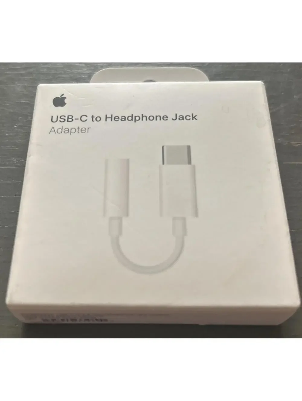 GENUINE Apple - USB-C to Headphone Jack Adapter - 3.5 mm - A2155 - MU7E2AM/A NEW